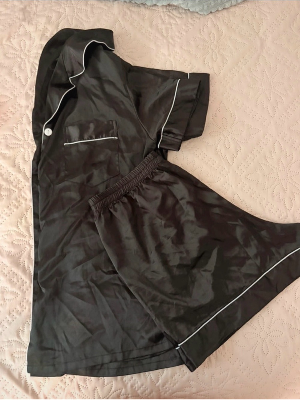 Silk pajama set